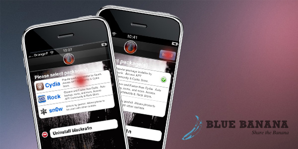 BlueBanana : jailbreak facile et rapide Mac et PC gratuit
